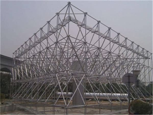 咸阳仓储物流网架加工厂家案例
